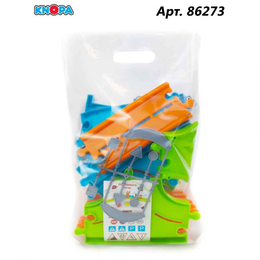 Игровой набор "Автотрек" 1,8 м с 2 машинками КНОПА