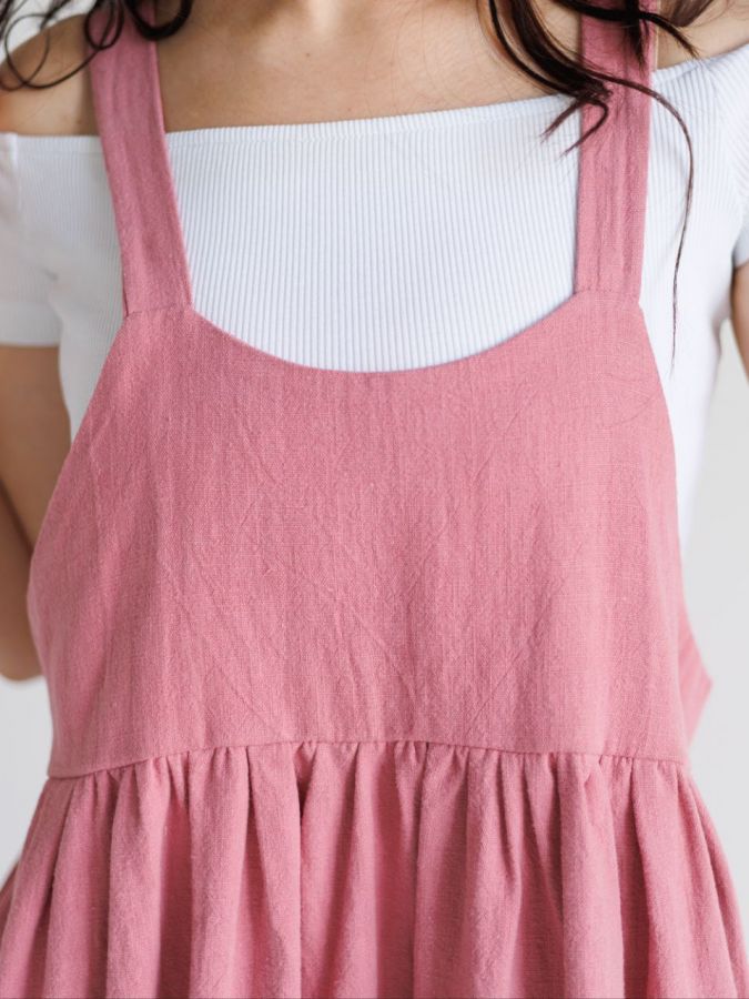 Сарафан Ortica из крапивы розовый