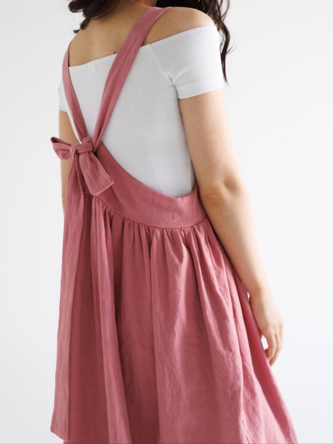 Сарафан Ortica из крапивы розовый