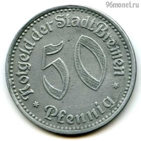 Германия Бремен 50 пфеннигов 1921 нотгельд