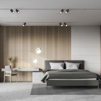 Светильник трековый SKYLINE 220 GU10 1х50W в интерьере