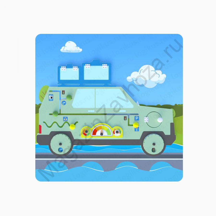 Развивающая панель "Транспорт-4"