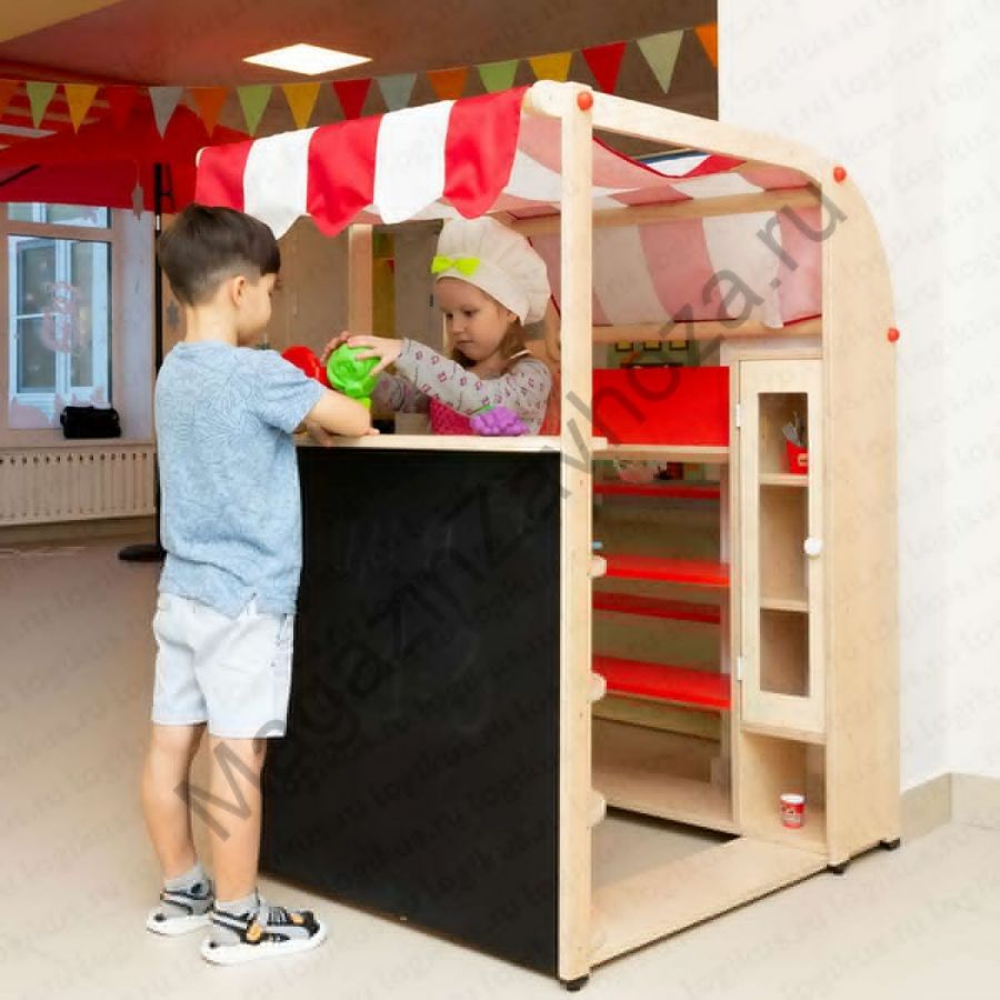 Панель для зонирования пространства "Рынок"