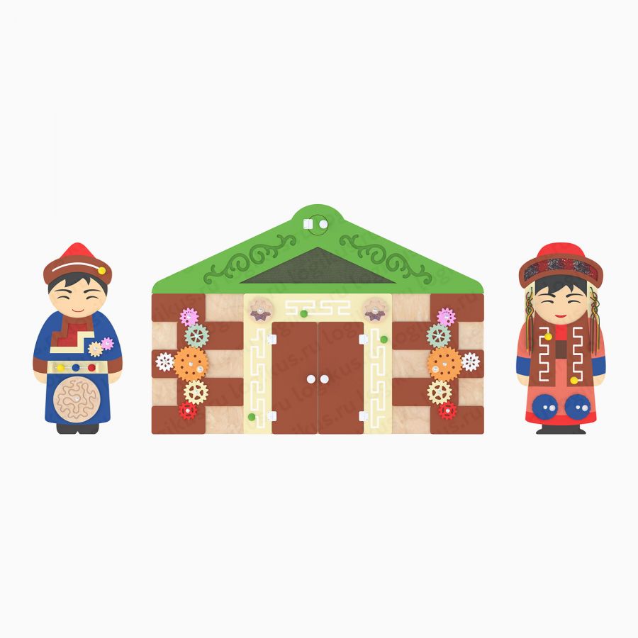 Набор бизибордов "Моя Бурятия"