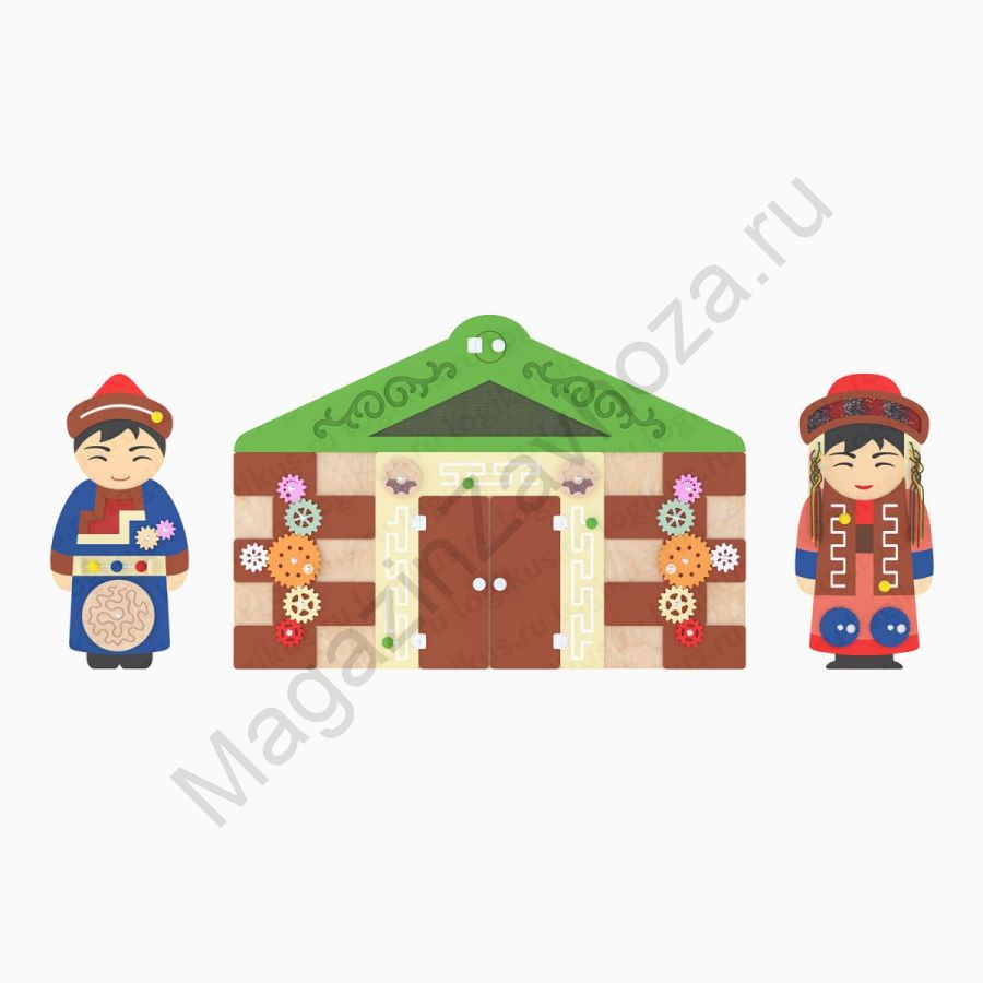 Набор бизибордов "Моя Бурятия"