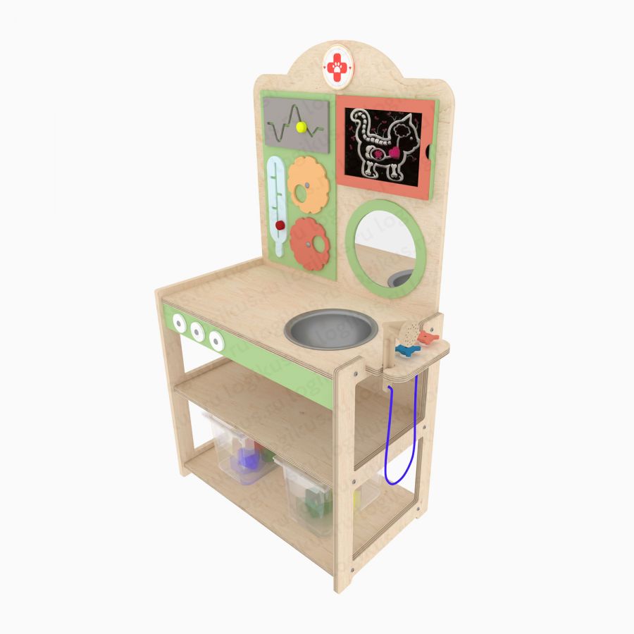 Стенд игровой "Ветеринарная клиника"