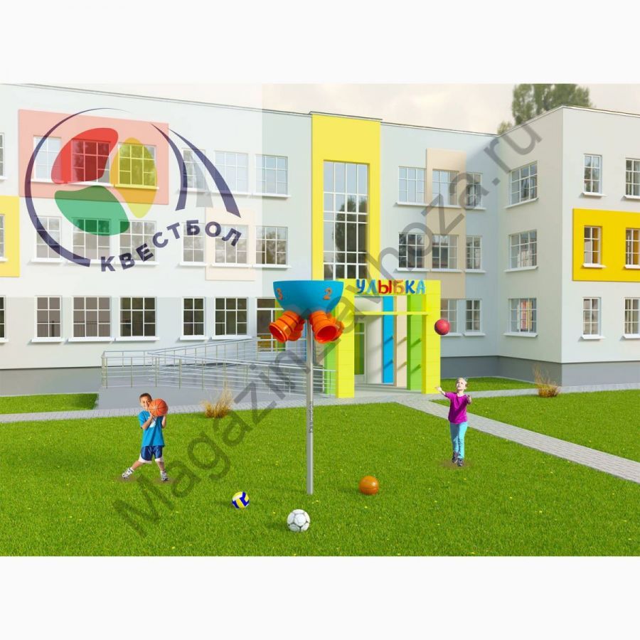 Модуль спортивный "Квестбол", модель 1