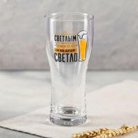 Бокал для пива «Со светлым пивом», 570 мл
