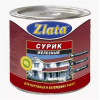 Краска Zlata МА 18кг Сурик Железный, Масляная для Окраски Деревянных, Металлических и Бетонных Поверхностей / Злата
