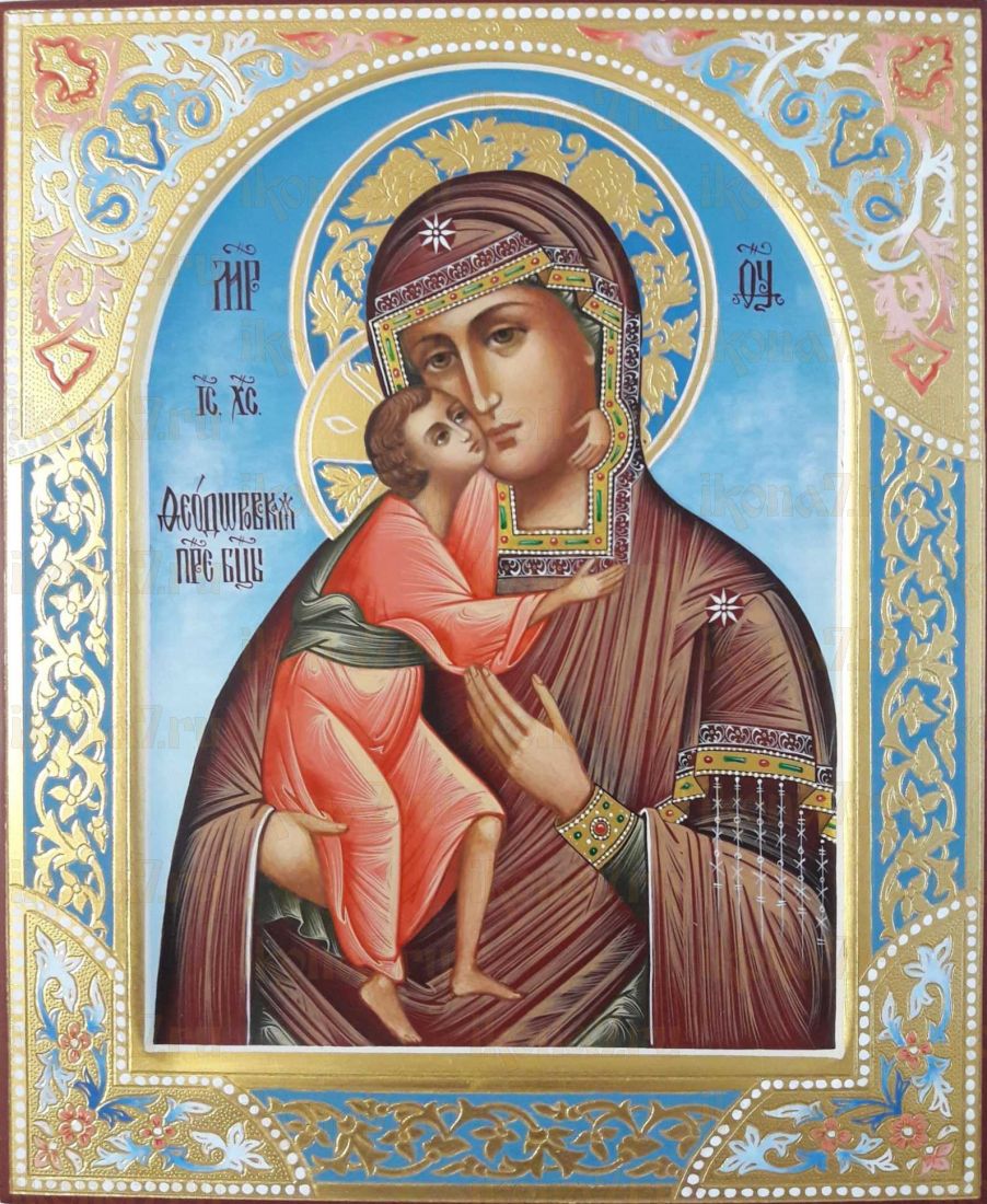 Феодоровская икона Божией Матери (рукописная)