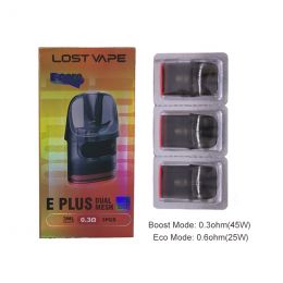 Картридж Lost Vape E-Plus Dual Mesh для Thelema Elite 40 Kit,  Centaurus E40 Max Kit, Thelema Nano Kit