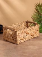 Корзина плетёная, 35?20?15 см, водный гиацинт