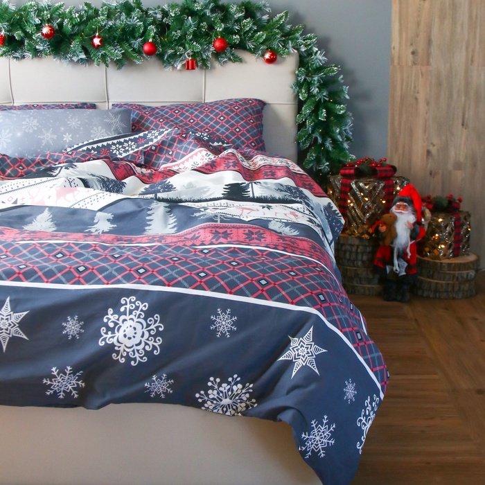 Постельное бельё "Этель" 2 сп Magical forest 175х215см,200х220см,50х70см-2 штуки