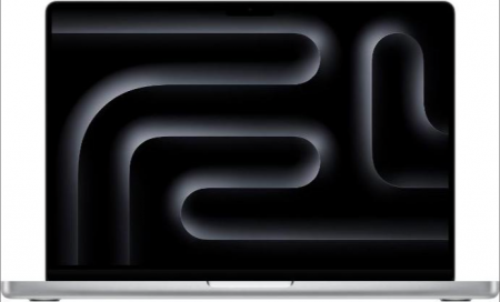 Apple Macbook MR7J3 [14.2" 3024 X 1964 8 Гб 512 Гб Apple M3 / 4 Ггц] Silver RU Клавиатура