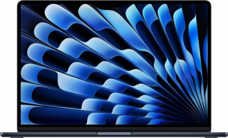 Apple Macbook Air MW1L3 [15.3" 2880 X 1864 16 Гб 256 Гб Apple M4 / 4.5 Ггц] Midnight RU Клавиатура