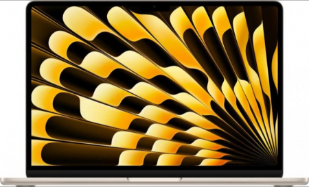 Apple Macbook Air MXCU3 [13.6" 2560 X 1664 16 Гб 512 Гб Apple M3 / 4.05 Ггц] Starlight RU Клавиатура