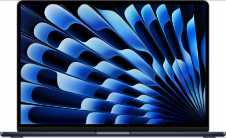 Apple Macbook Air MXD43 [15.3" 2880 X 1864 16 Гб 512 Гб Apple M3 / 4 Ггц] Midnight RU Клавиатура