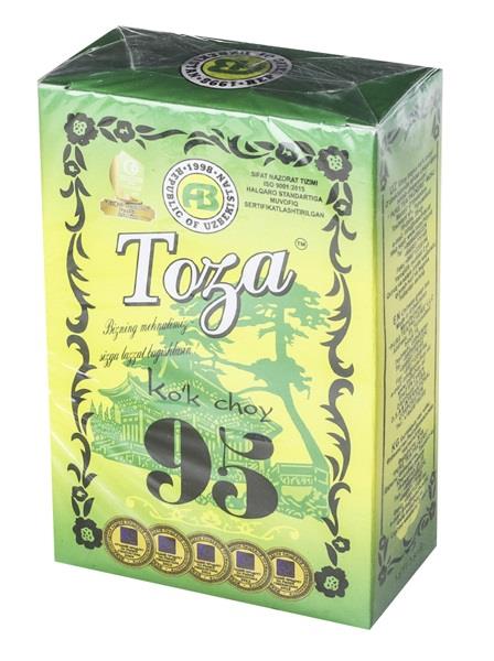 Чай №95 зеленый "Тоза" Узбекистан 225гр