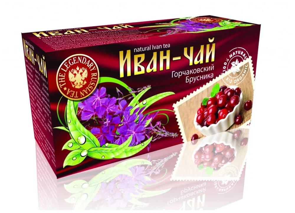 Чай Горчаковский "Брусника" 20ф/п - 1,5г