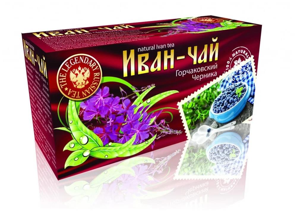 Чай Горчаковский "Черника" 20ф/п - 1,5г