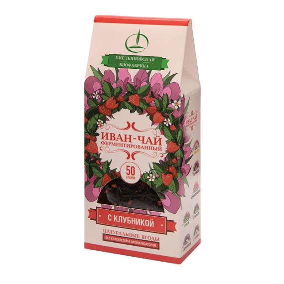 Иван-чай с клубникой 50гр