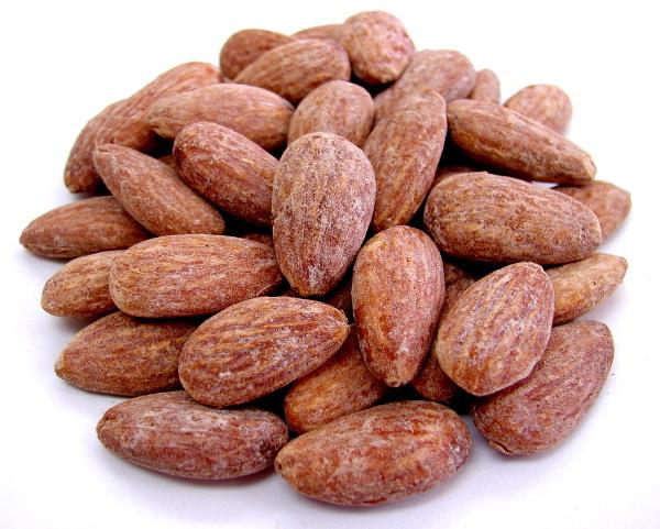 Миндаль копчёный