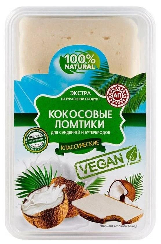 Кокосовые ломтики натуральные классические 180гр