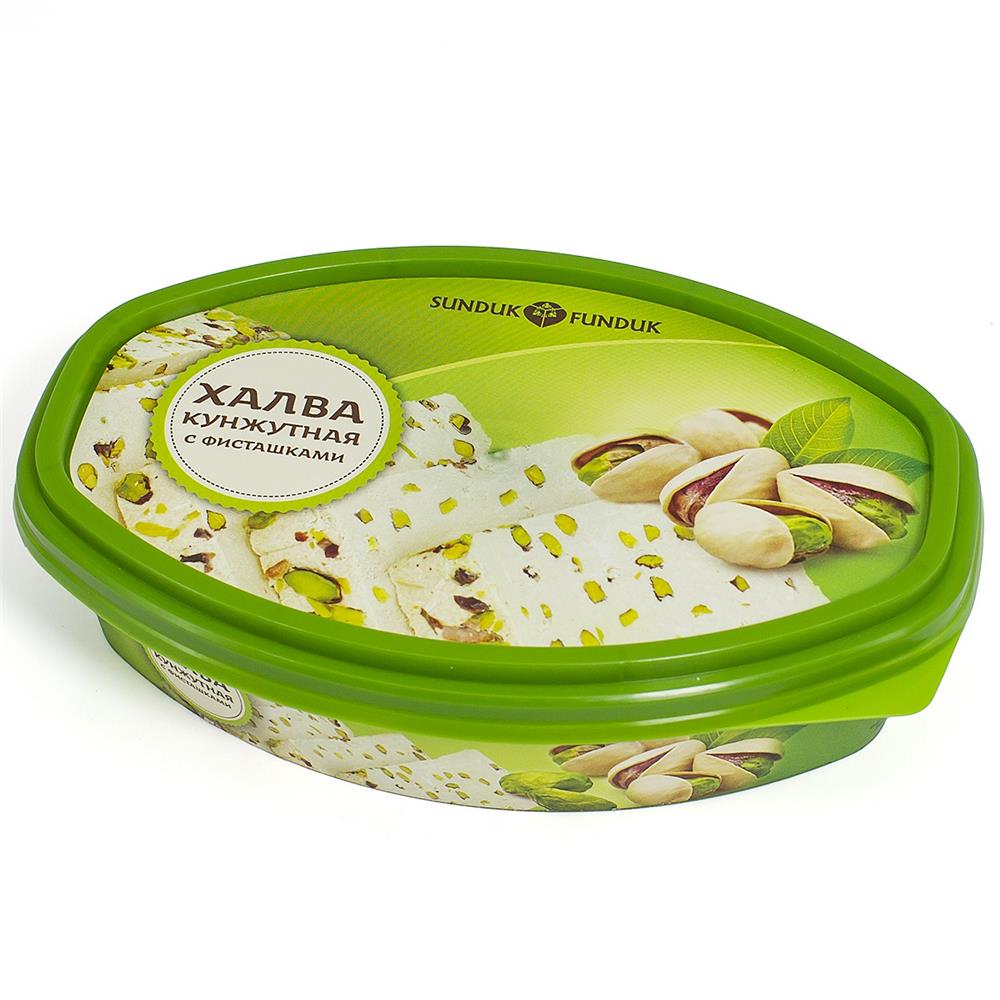 Халва кунжутная с фисташкой 280гр