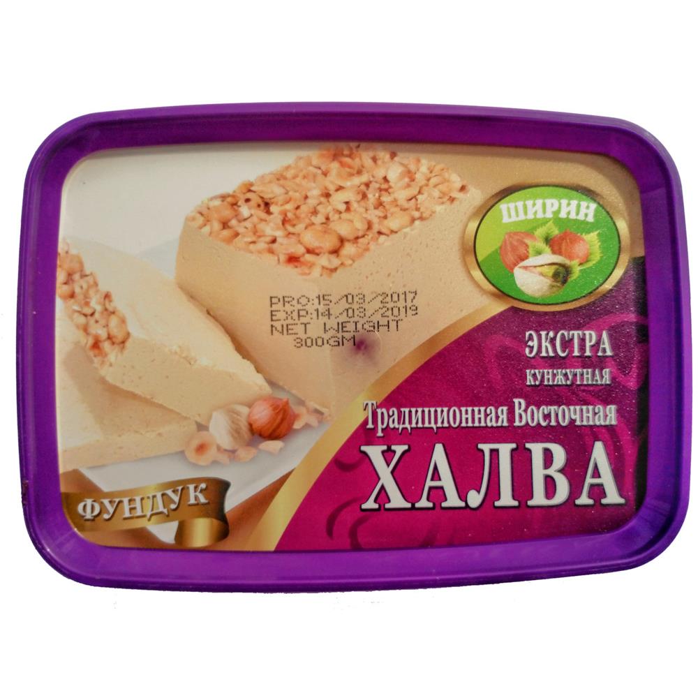 Халва с фундуком кунжутная 300гр (Иордания)
