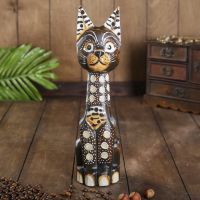 Сувенир «Милая кошечка», 30 см, дерево