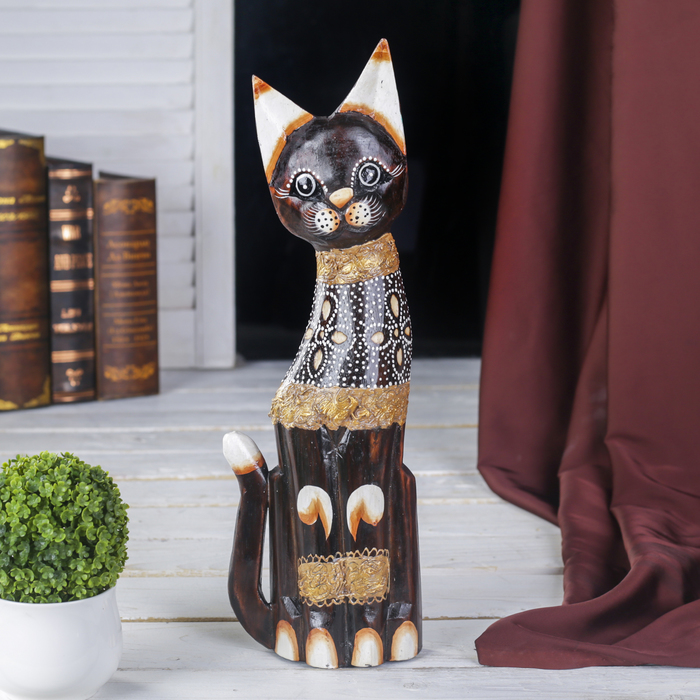 Сувенир дерево "Кошка" 40 см