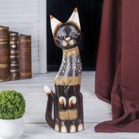 Сувенир дерево "Кошка" 40 см