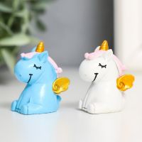 Фигурка полистоун «Единорожек с крылышками», 3.5?2.5?2.5 см, МИКС