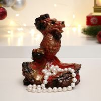 Фигура "Подставка Дракон" красная, 16см