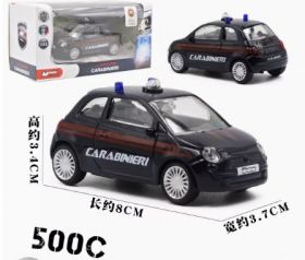 Модель машины коллекционная FIAT Nuova 500 Carabinieri 1:43