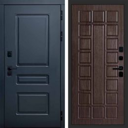 Входная дверь Termo-door Аляска Графит с терморазрывом - Престиж Венге