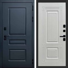 Входная дверь Termo-door Аляска Графит с терморазрывом - Мадрид Лиственница