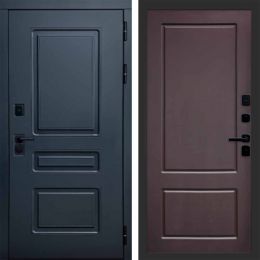 Входная дверь Termo-door Аляска Графит с терморазрывом - Марсель Шоколад