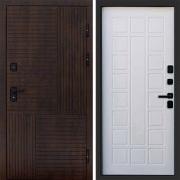 Входная дверь Termo-door Премиум винорит Веста Дуб с терморазрывом - Престиж Белое дерево