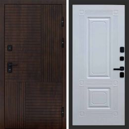 Входная дверь Termo-door Премиум винорит Веста Дуб с терморазрывом - Мадрид Белый софт