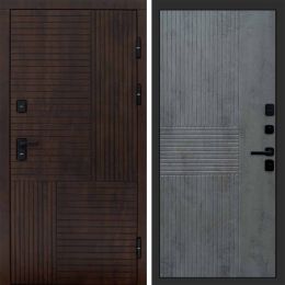 Входная дверь Termo-door Премиум винорит Веста Дуб с терморазрывом - Мастино Бетон темный
