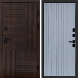 Входная дверь Termo-door Премиум винорит Веста Дуб с терморазрывом - FLAT Грей софт