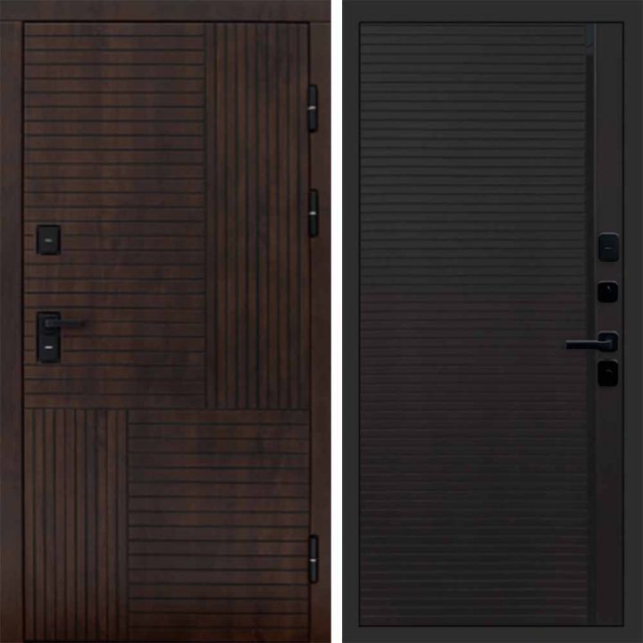 Входная дверь Termo-door Премиум винорит Веста Дуб с терморазрывом - Porte black