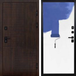 Входная дверь Termo-door Премиум винорит Веста Дуб с терморазрывом - Грунт под покраску