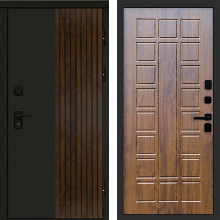 Входная дверь Termo-door Премиум винорит Форт Дуб с терморазрывом - Престиж Дуб