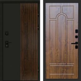 Входная дверь Termo-door Премиум винорит Форт Дуб с терморазрывом - Арка Дуб