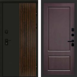 Входная дверь Termo-door Премиум винорит Форт Дуб с терморазрывом - Марсель Шоколад