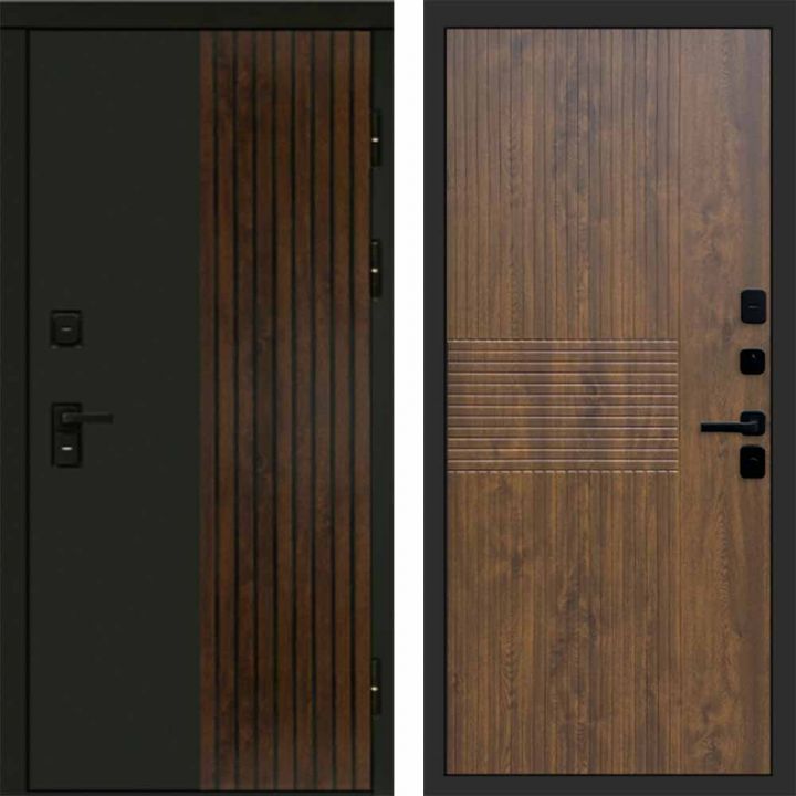 Входная дверь Termo-door Премиум винорит Форт Дуб с терморазрывом - Мастино Дуб