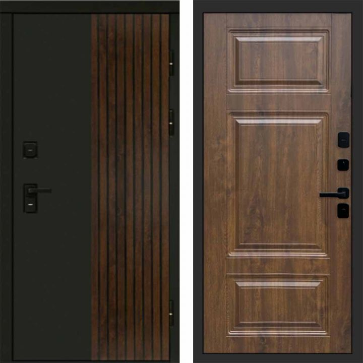 Входная дверь Termo-door Премиум винорит Форт Дуб с терморазрывом - Лион Дуб