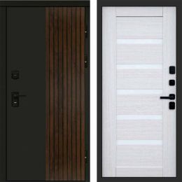 Входная дверь Termo-door Премиум винорит Форт Дуб с терморазрывом - Царга Лиственница